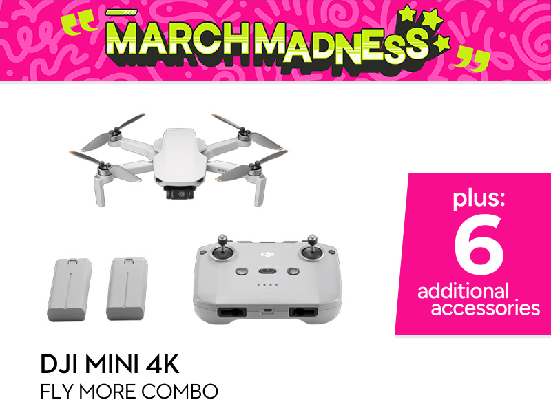 DJI Mini 4K March Madness Combo